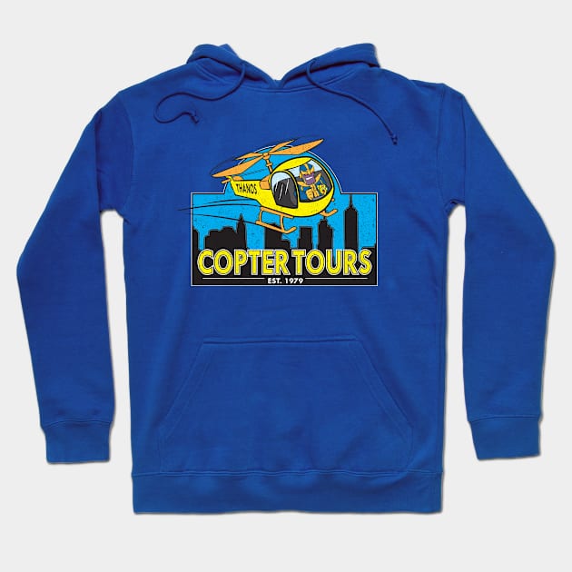 Copter Tours Hoodie by jemarone